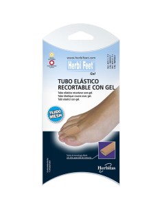 Protector de dedos tubo elástico recortable con gel 15 cm. Bolsa de 2 ud ó 6 ud