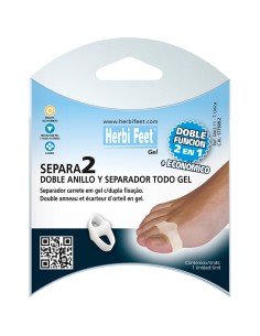 Doble protector de dedos (anillo) + Separador de gel