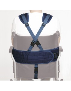 Chaleco abdominal con soporte perineal y tirantes 2