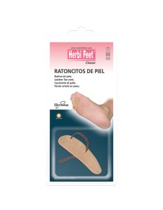 Férula protectora de piel de dedos en garra o martillo "RATONCITOS" HERBIFEET