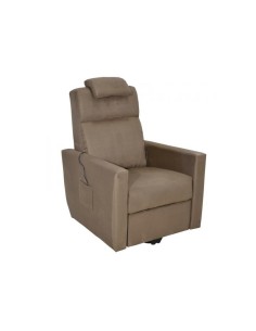 Sillón eléctrico reclinable Faro de 2 motores con reposacabezas y reposapiés