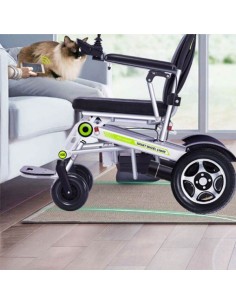 Silla de ruedas eléctrica con plegado automático y control remoto por mando manual y móvil | Airwheel H3T 2