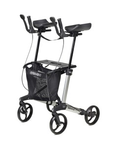 Andador plegable con cesta de 4 ruedas Rollator GEMINO 30 Walker