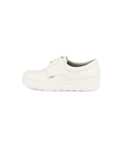 Zuecos de cordones unisex Medic blanco 2