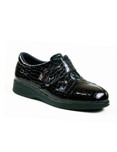 Zapato confort con velcro elástico
