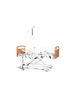 Cama electrónica articulada elevable Pratic ajustable en altura con kit de transporte (Incluye cabecero y piecero de madera y ba