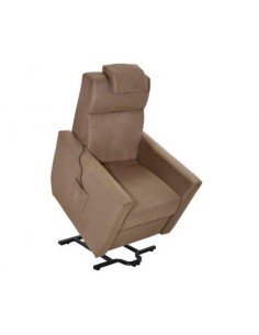 Sillón eléctrico reclinable Faro de 2 motores con reposacabezas y reposapiés 2