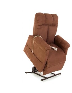 Sillón eléctrico elevador y reclinable Jhon | 1 motor con reposapiés | varios colores 2