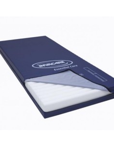 Colchón de espuma antiescaras Essential Care | 12 o 15 cm de alto | con funda impermeable | 195 cm x 88 cm x 12-15 cm