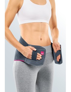 Faja lumbar Lumbamed Plus | Vendaje lumbar con almohadilla | 2 colores 2