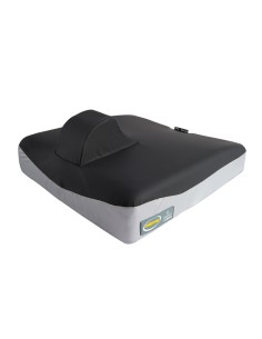 Cojín antiescaras viscolástico Alova Perfilado con tope de apoyo pélvico | incluye 2 fundas