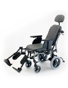 Silla de ruedas plegable Breezy Premium - con respaldo reclinable (de rueda grande o pequeña) 2