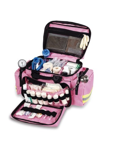 Bolsa ligera para emergencias rosa | Elite Bags