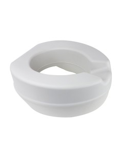 Elevador de wc blando sin tapa, altura 11 cm | sin fijaciones | resistente hasta 185 kg | Herdegen