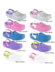 Zuecos Kinetic | Zuecos unisex anatómicos antideslizantes en distintos colores | Feliz Caminar