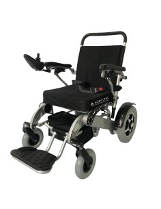 Silla de ruedas eléctrica con motor, plegable y ligera| 3 Modelos Autonomía 17, 34 o 51 Km, 24 V | Modelo Troya o Troya Plus