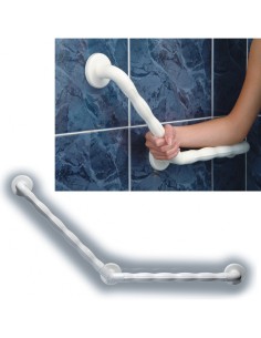 Asidero ergonómico reforzado de barra angulada - 135º