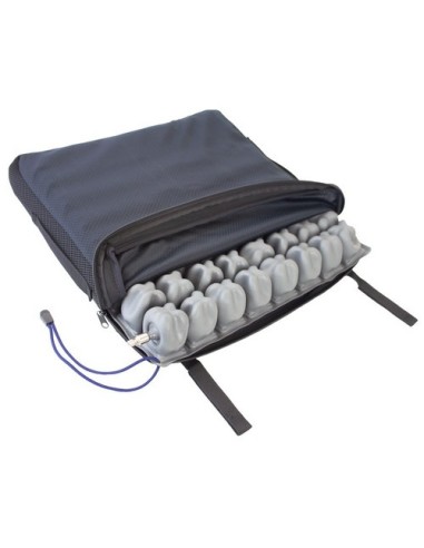 Cojín antiescaras de aire con 1 válvula | incluye funda transpirable, kit de reparación y  bomba para inflarlo | Cushion Air | V