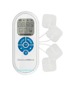 Electroestimulador TENS | 2 Canales | 7 programas | Alivio del dolor con electrodos