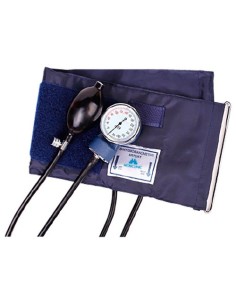 Tensiómetro aneroide color azul