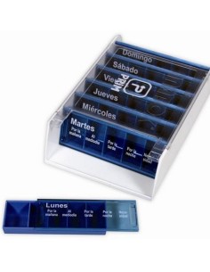 Dosificador de comprimidos y pastillas semanal