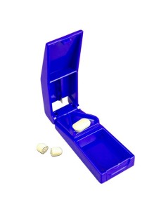 Cortador de comprimidos y pastillas con contenedor