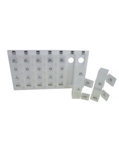 Pastillero semanal de 4 tomas diarias 2