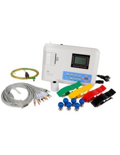 Electrocardiógrafo portátil de 1 canal | Pantalla ECG | ECG100G 2