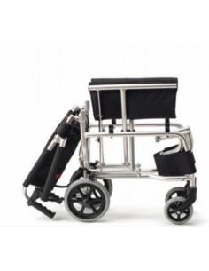 Silla de ruedas plegable Minitrans 1426SR (incluye frenos, bolsa de transporte, cinturón de seguridad y kit herramientas) 2
