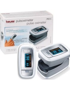 Pulsioxímetro digital de dedo Beurer - PO 30 | con onda plestismográfica y estuche de transporte 2