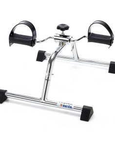 Pedalier de ejercicios cromado desmontable | Teyder