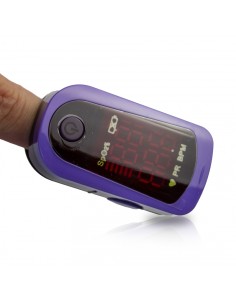 Pulsioxímetro de dedo | Frecuencia cardíaca y SpO2 | Pantalla LED 2