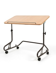 Mesa auxiliar multiusos con ruedas | Regulable en altura y reclinable | Vermeiren 378