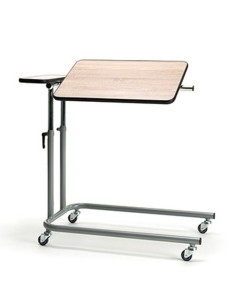 Mesa auxiliar atril ajustable en altura con ruedas | Vermeiren 376