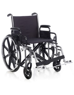 Silla de ruedas plegable de acero bariátrica | Hércules de Teyder