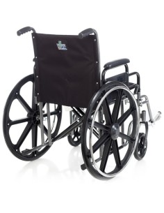 Silla de ruedas plegable de acero bariátrica | Hércules de Teyder 2