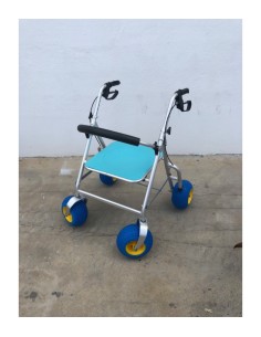 Andador de 4 ruedas para la playa y terrenos irregulares Rollator City