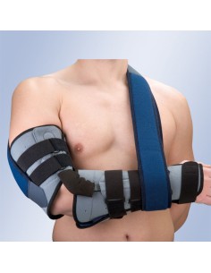 Ortesis de Codo con Férula Palmar y Control Flexo-Extensión del Codo