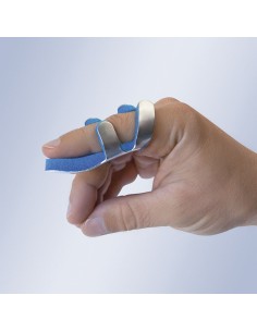 Férula de Dedo Inmovilizadora en Aluminio Maleable (Rana Federica)