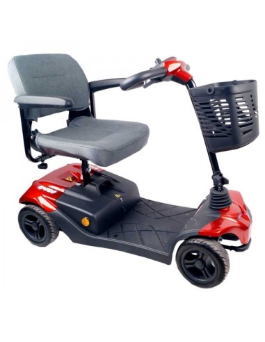 Scooter pequeño de 4 ruedas Amigo | Plata, Blanco, Rojo o Azul | 2 Baterías de 22 Ah