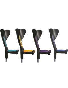 Muletas de colores Puños Soft (par)