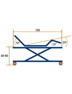Cama eléctrica articulada Leza Plus FC 2