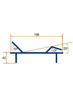 Cama eléctrica articulada Leza 2