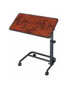 Mesa auxiliar regulable y reclinable | Para cama, silla o sofá | Color nogal | Tablero 40 x 60 cm 2