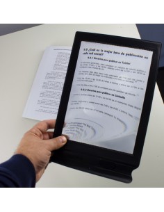 Lupa de aumento de sobremesa | Sin soporte | Color negro | Mobiclinic