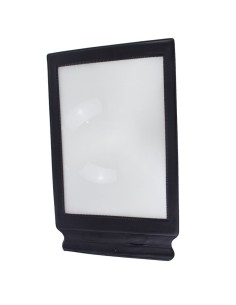 Lupa de aumento de sobremesa | Sin soporte | Color negro | Mobiclinic 2