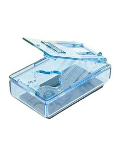 Dispensador de comprimidos | Ergonómico | Azul