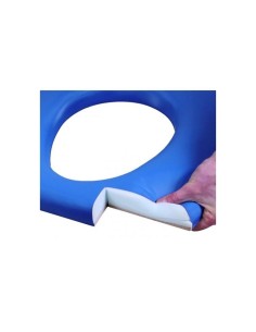 Silla WC | Altura regulable | Portátil | Azul 2