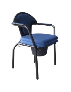 Silla con inodoro | Para habitación | Tapa completa