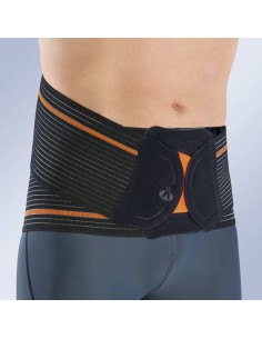 Faja sacrolumbar semirrígida corta Evotec | Orliman | Gris, Beige o Negra 2